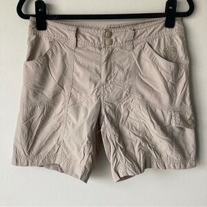The North‎ Face Light Tan Women's Cargo Shorts Size 4